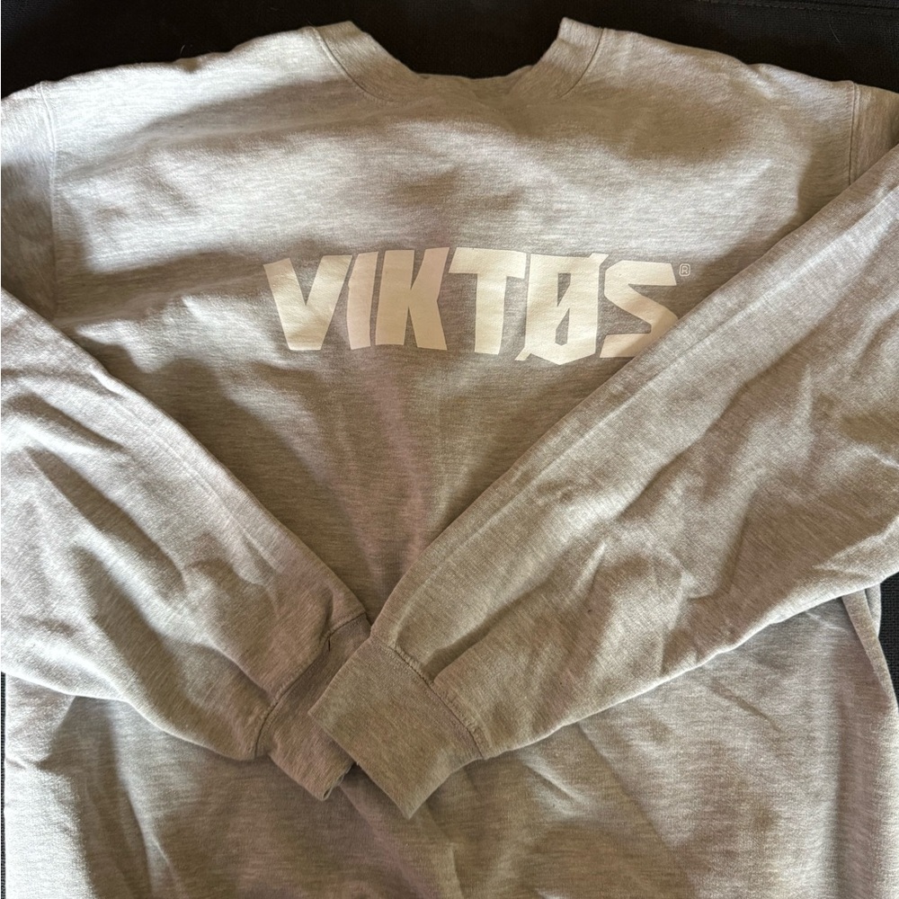 Viktos Gray Crewneck Sweater for Men